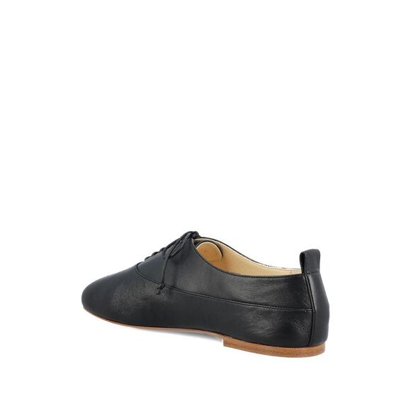 Celine Women Lise Leather Lace-Up Shoes - Picture 4 of 4